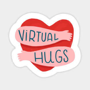 Virtual Hugs - Dark tattoos Magnet