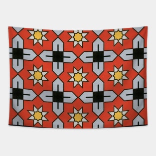 Seamless Pattern, Moroccan Mosaic Pattern Tapestry