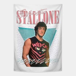 Sylvester Stallone /// 80s Retro Aesthetic Tapestry