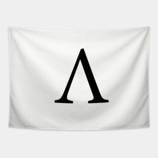 Lambda Greek Letter Tapestry