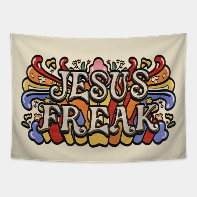 Jesus Freak Tapestry by Reformed Fire