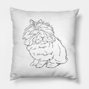 Angora Kaninchen Pillow