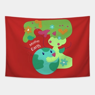 Mother Earth Love Design Tapestry