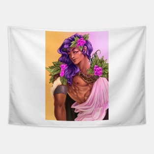 Dionysus flower Tapestry