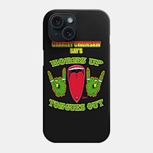 Horns Up, Tongues Out Phone Case