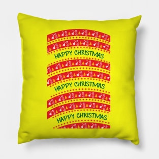 Christmas, christmas drawing t-shirt Pillow