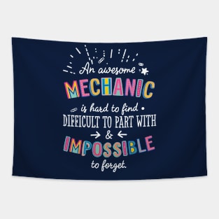 An awesome Mechanic Gift Idea - Impossible to Forget Quote Tapestry