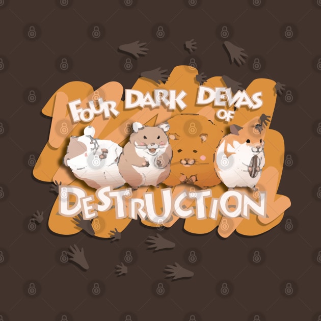 Four Dark Devas of Destruction by nsissyfour