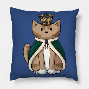 King Cat Pillow