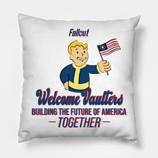 FALLOUT: WELCOME VAULTERS WHITE VERSION Pillow