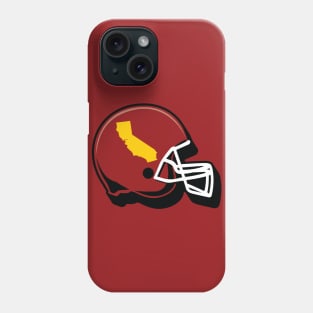 Southern California Outline Football Helmet Phone Case