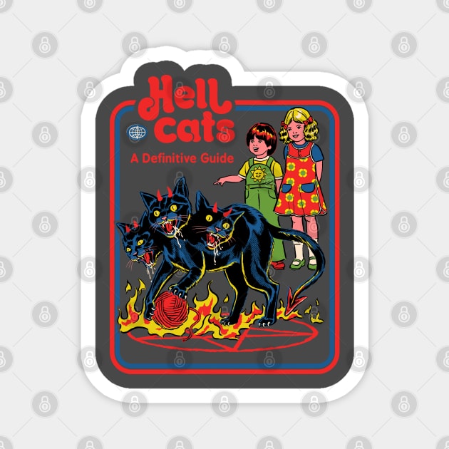 Hell Cats Magnet by Steven Rhodes