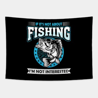 funny fishing sayings Tapestry