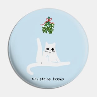 Mistletoe (black caption) Pin