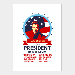 Rick Astley Posters And Art Prints Teepublic