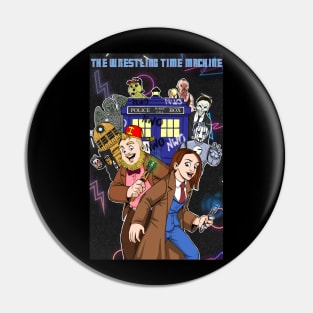 The Wrestling Time Machine Podcast Shirt Pin