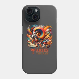 Aries The Ram Zodiac Sign Phone Case