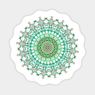 Evergreen Mandala Magnet