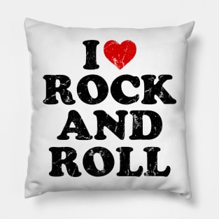 I Love Rock And Roll Pillow