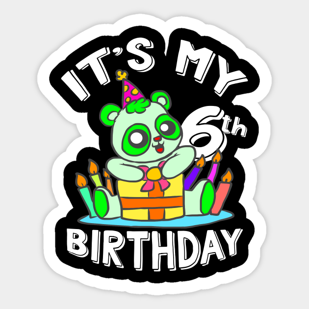 children's birthday party - birthday Sticker - Birthday - Sticker