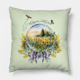 Blossom Collector Wildflower Meadow Crystal Ball Pillow