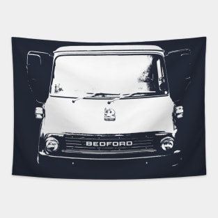 Bedford TK 1960s-1980s classic heavy lorry monoblock white Tapestry