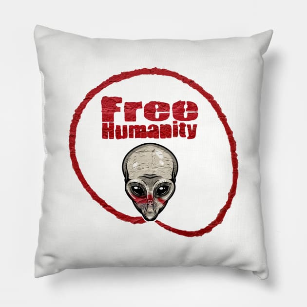 Free Humanity Pillow by triggerleo