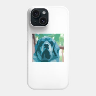 mastiff watercolor Phone Case