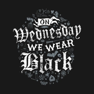 We wear black Vintage Distressed Witchcore T-Shirt