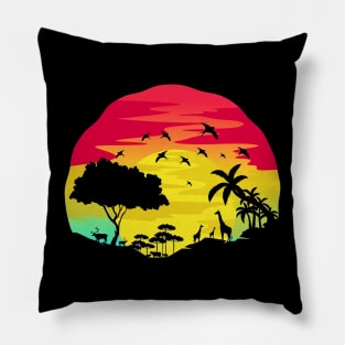 beautiful savanna Pillow