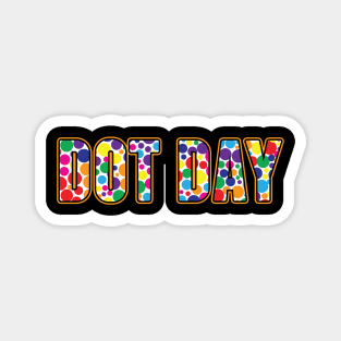 International Dot Day Polka Dot Magnet