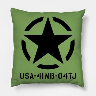 Military Star Pillow