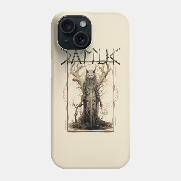 Kattlik catlike shaman Phone Case by Kattlik