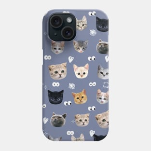 trending cats pattern Phone Case