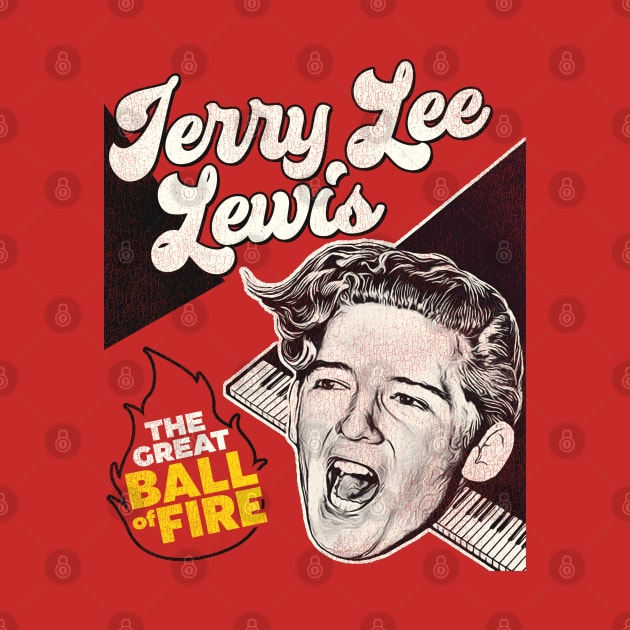 Jerry Lee Lewis - The Great Ball of Fire by darklordpug