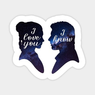 Han and Leia "I love you. I Know" Magnet