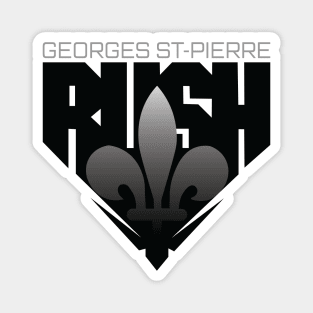 Georges Rush St-Pierre Magnet