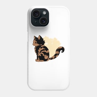 Cool Lonely Cat Phone Case