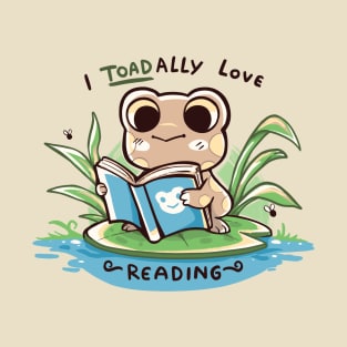 TOADally Love Reading T-Shirt