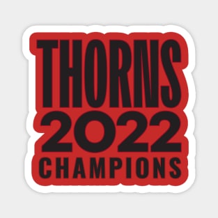 Thorns Champions Magnet