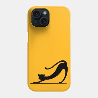 Stretching cat Phone Case