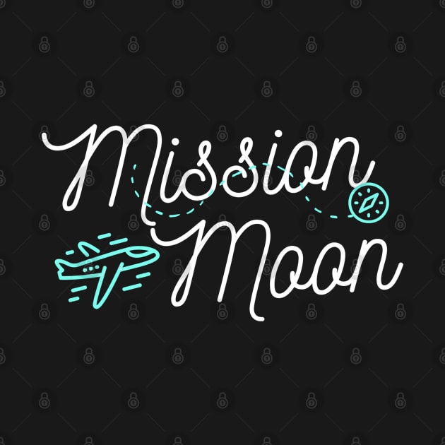 Mission Moon by Trader Shirts