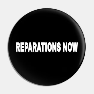 Reparations Now - Front Pin