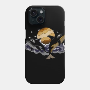 space orcas Phone Case