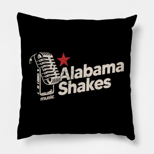 Alabama Shakes / Vintage Pillow by graptail