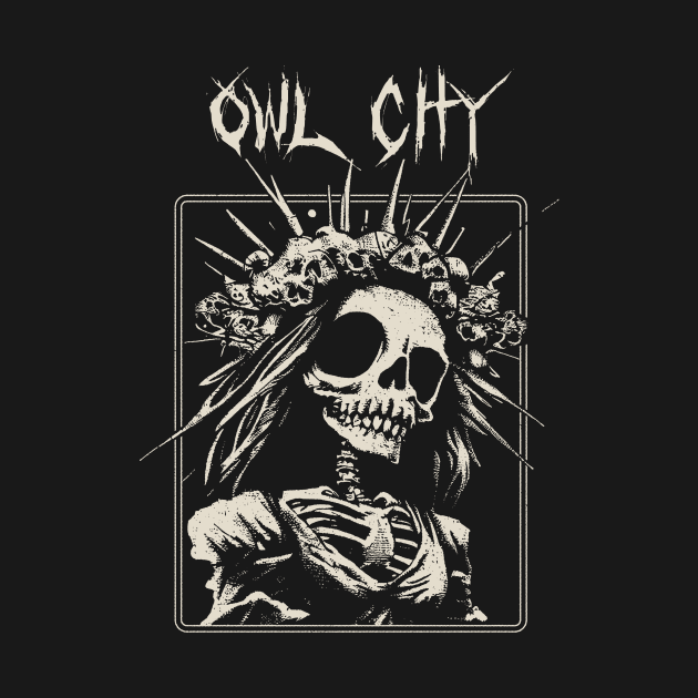 owl city spooky bride by hex pixel