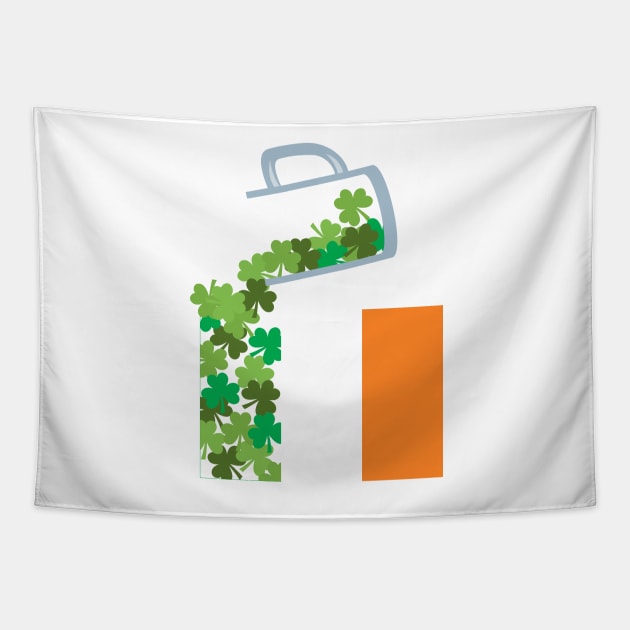 Filling Ireland's Flag Tapestry by KeeganCreations