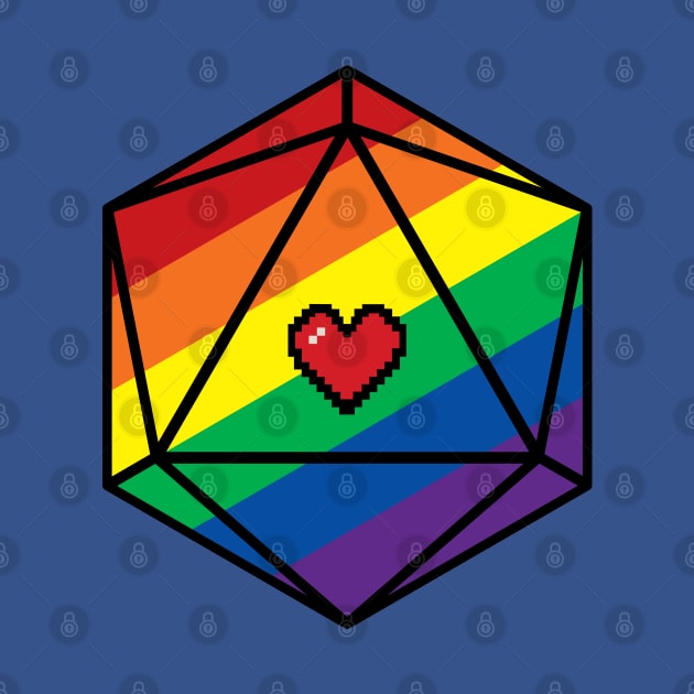 rainbow dice by necroembers art