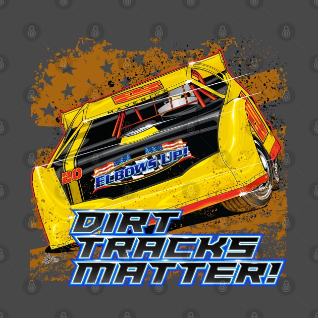 Dirt Track Matters! by Artslave Custom Car Art