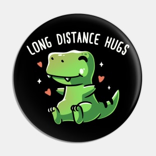 Long Distance Hugs Pin